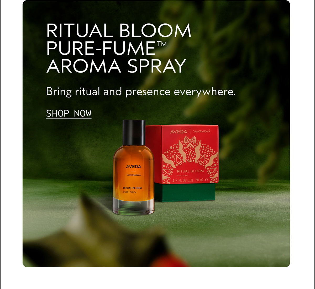 RITUAL BLOOM PURE-FUME™ AROMA SPRAY | Bring ritual and presence everywhere. | SHOP NOW