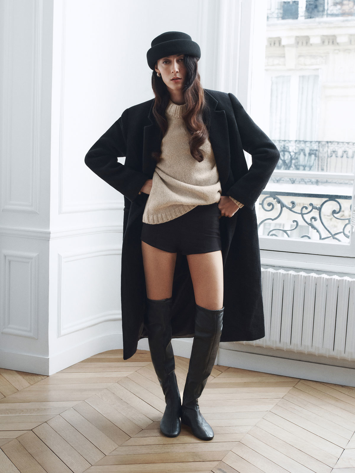 Addison Cashmere Crew Sweater
