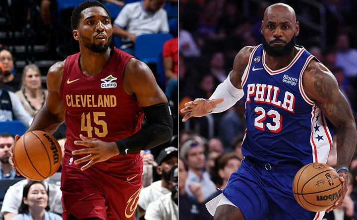 Donovan Mitchell, LeBron James