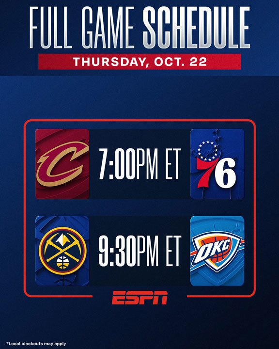 Tonight's Schedule