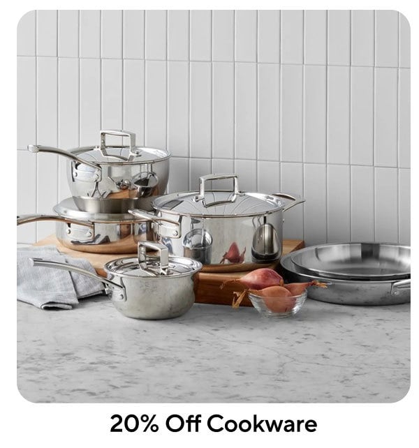 20% Off Cookware