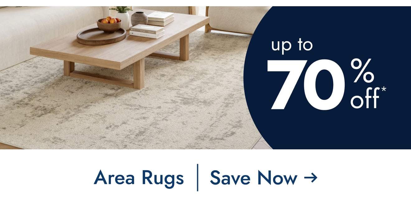 Save on Rugs up to 70% off