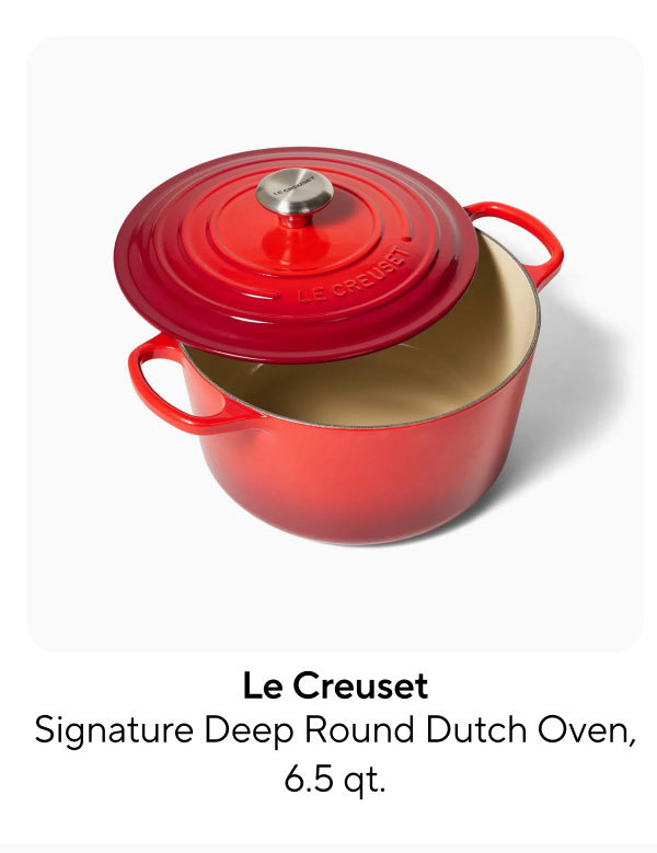  Le Creuset Signature Deep Round Dutch Oven, 6.5 qt.