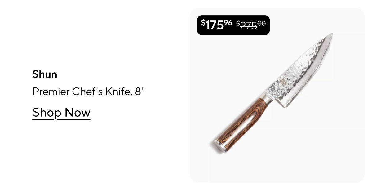 Shun Premier Chef's Knife, 8