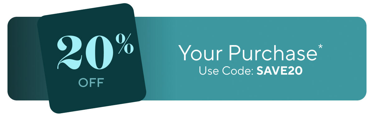 Use Code: SAVE20