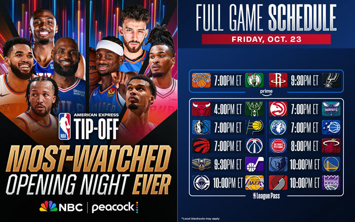 Tonight's Schedule