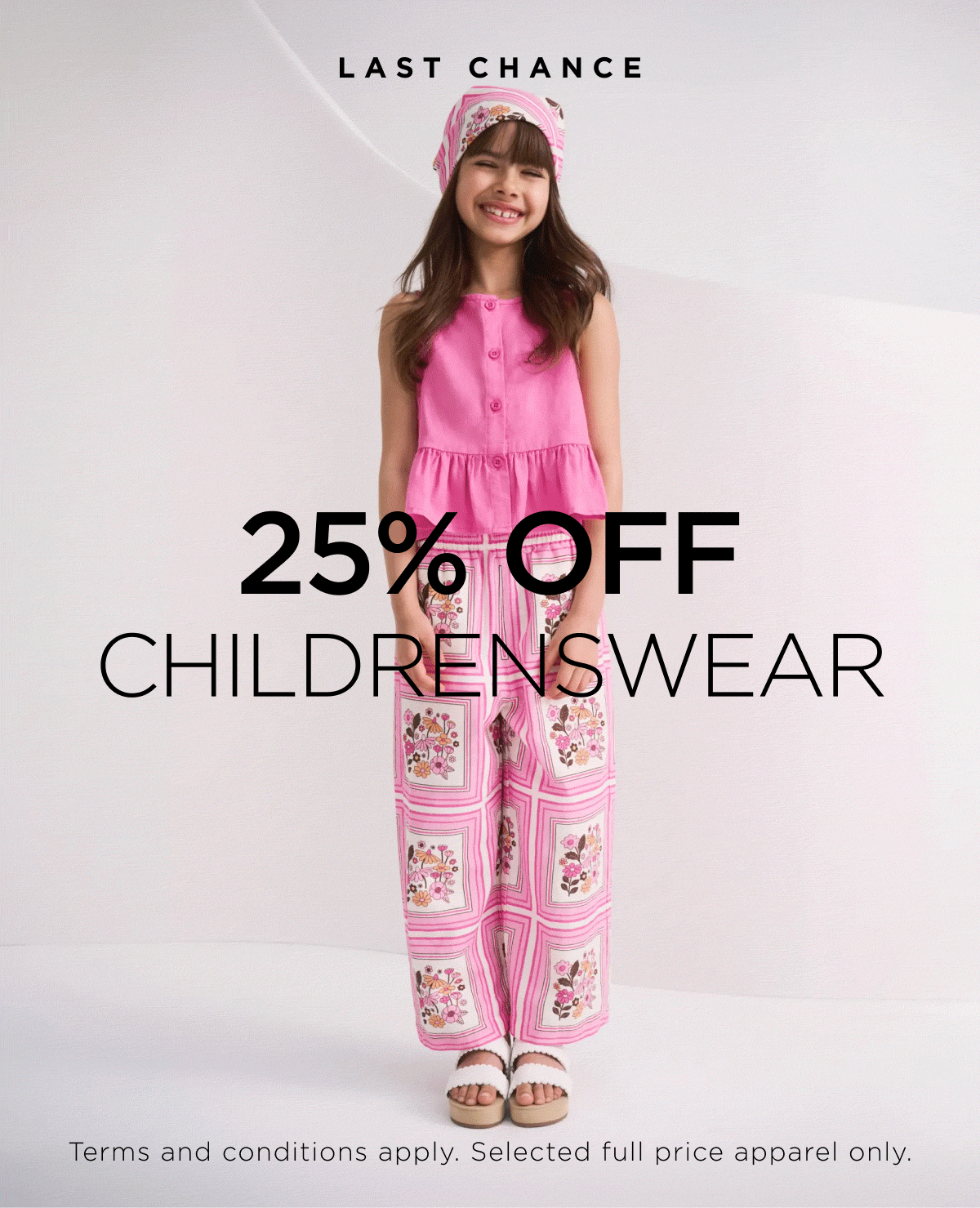 Must end tonight! Shop online and in store now.