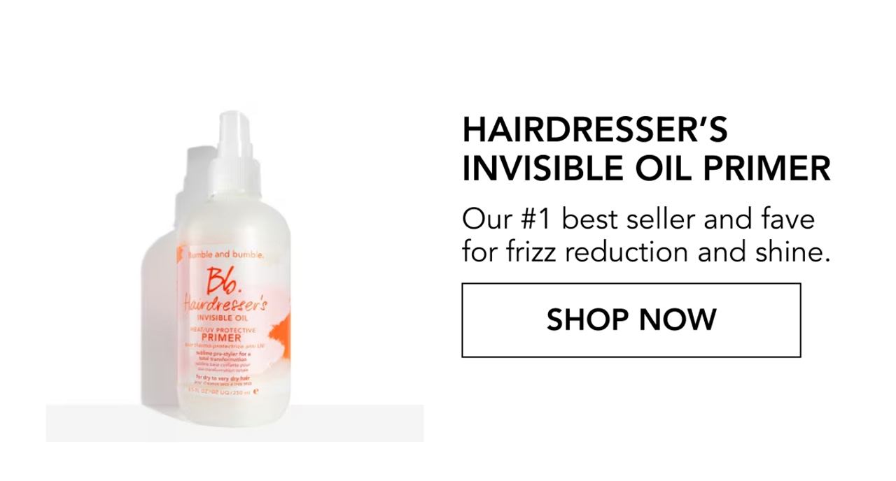 Hairdresser’s Invisible Oil Primer | Our #1 best seller and fave for frizz reduction and shine. | SHOP NOW