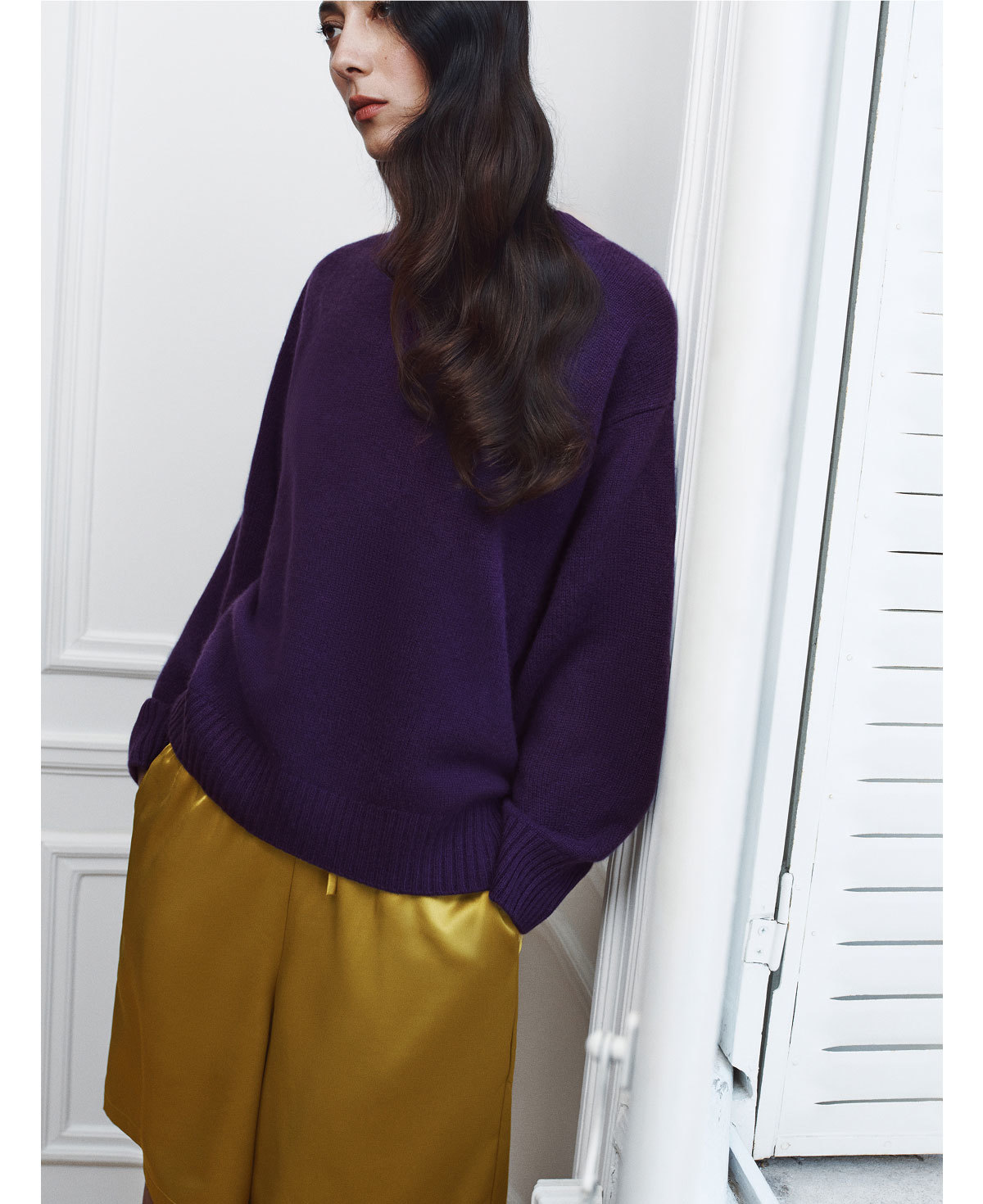 Cove Cashmere Oversized Crew