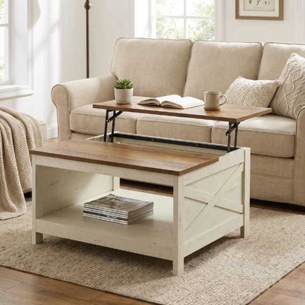 Way Day: Lift-Top Cubby Coffee Table $90