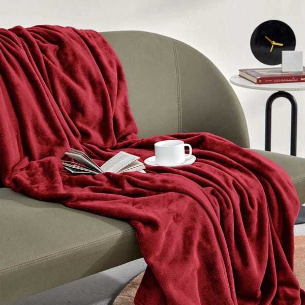 90” Fleece Throw Blanket $16 Shipped