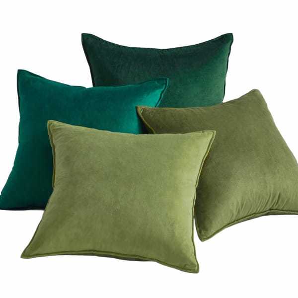 4pk Velvet Pillow Covers $17 + Free Ship