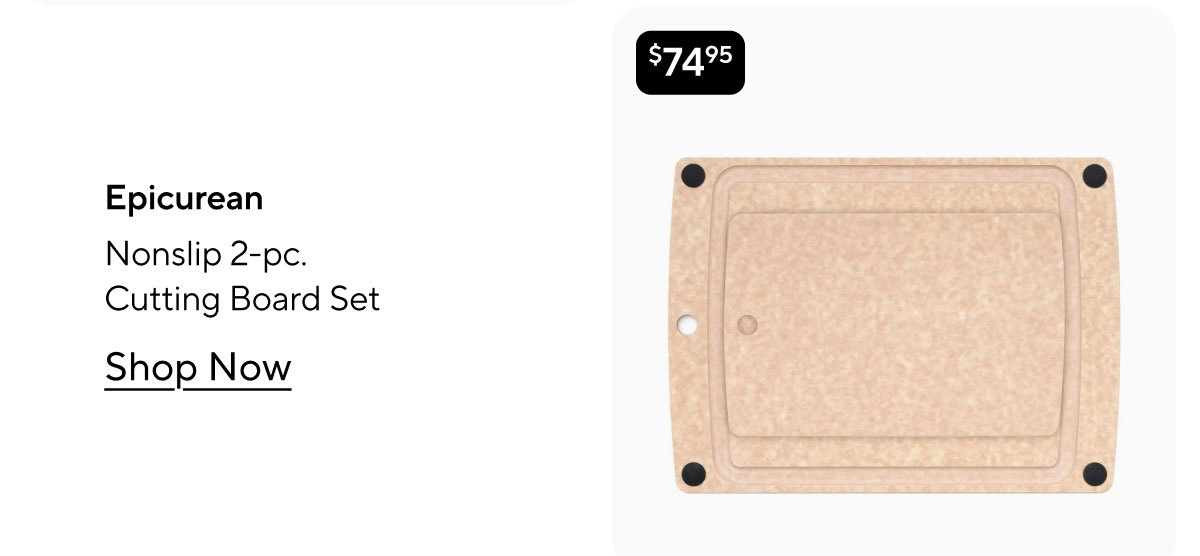 Epicurean Nonslip Cutting Boards, Set of 2