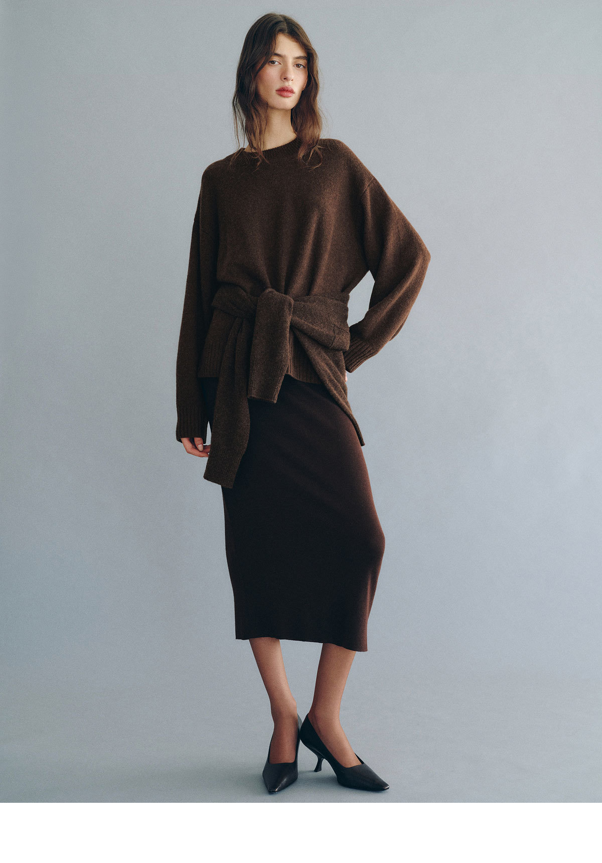 Cove Cashmere Oversized Crew