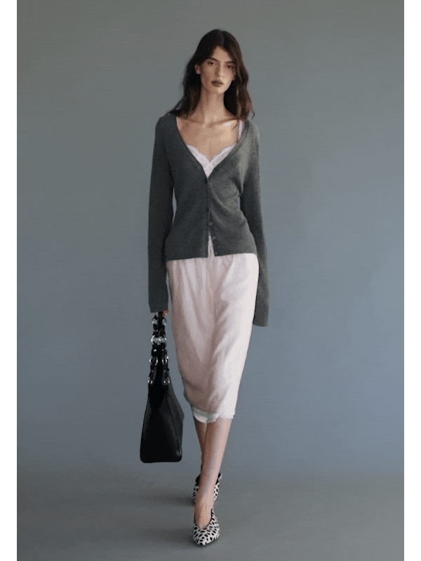 Bloom Cashmere V - Neck Cardigan
