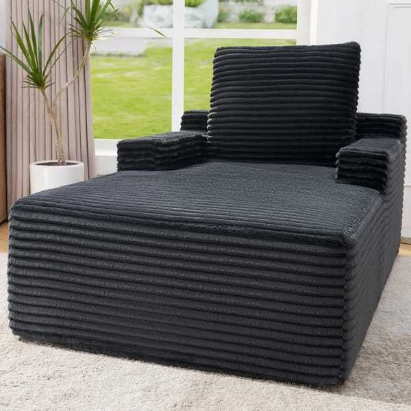 Corduroy Chaise Lounger $171
