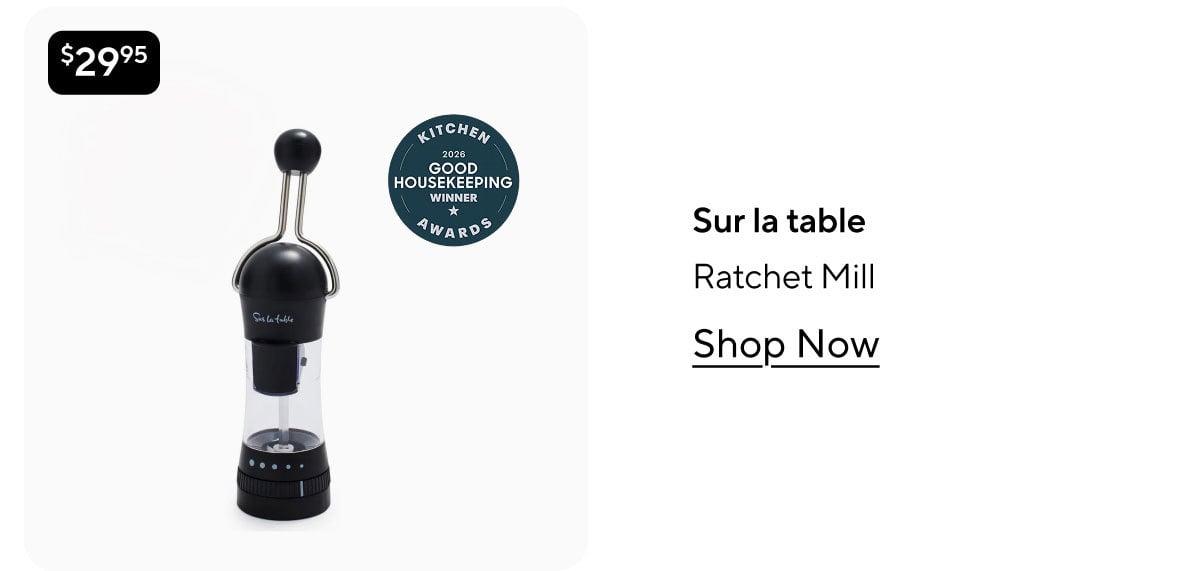 Sur la table Ratchet Mill