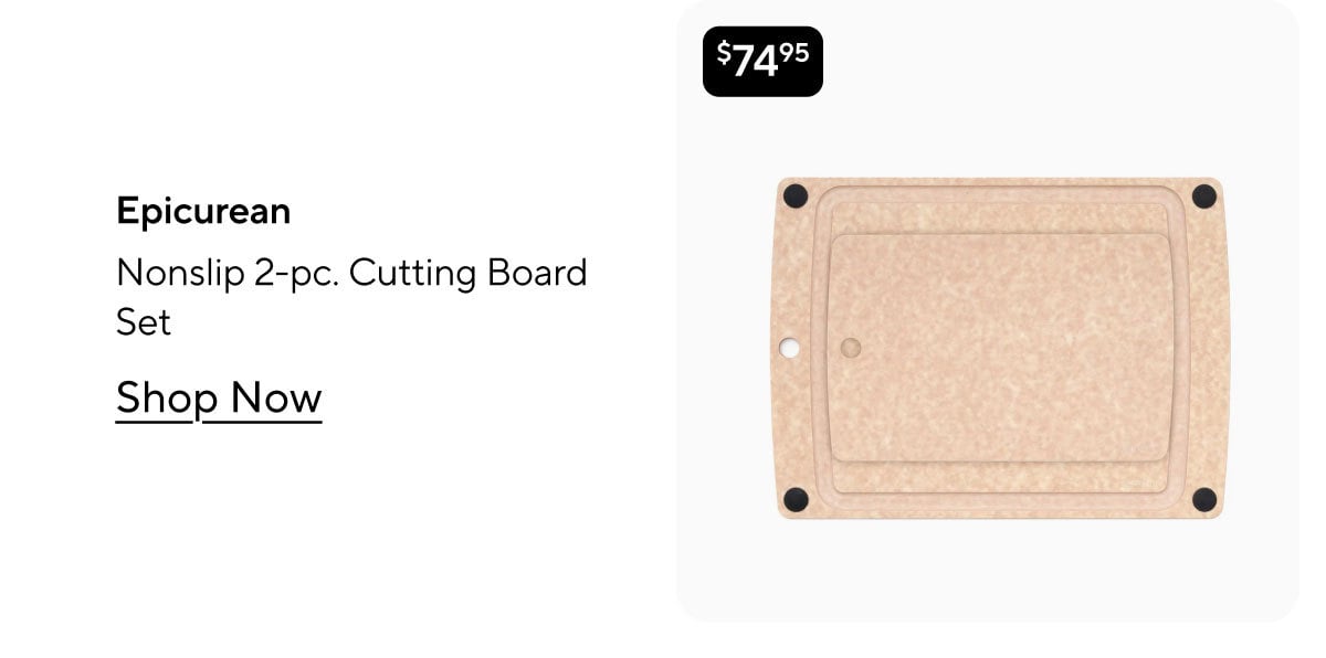 Epicurean Nonslip Cutting Boards, Set of 2