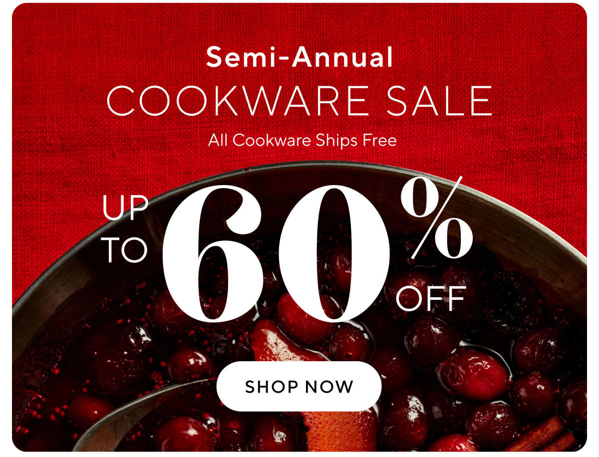 Semi-Annual Cookware Sale