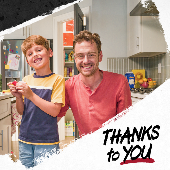 Thanks to you