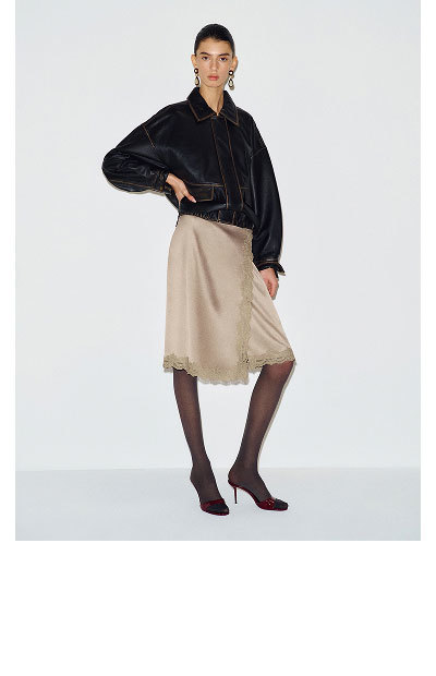 Ives Satin Skirt
