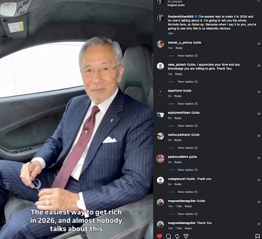 Chinese grandfather named David Chen.