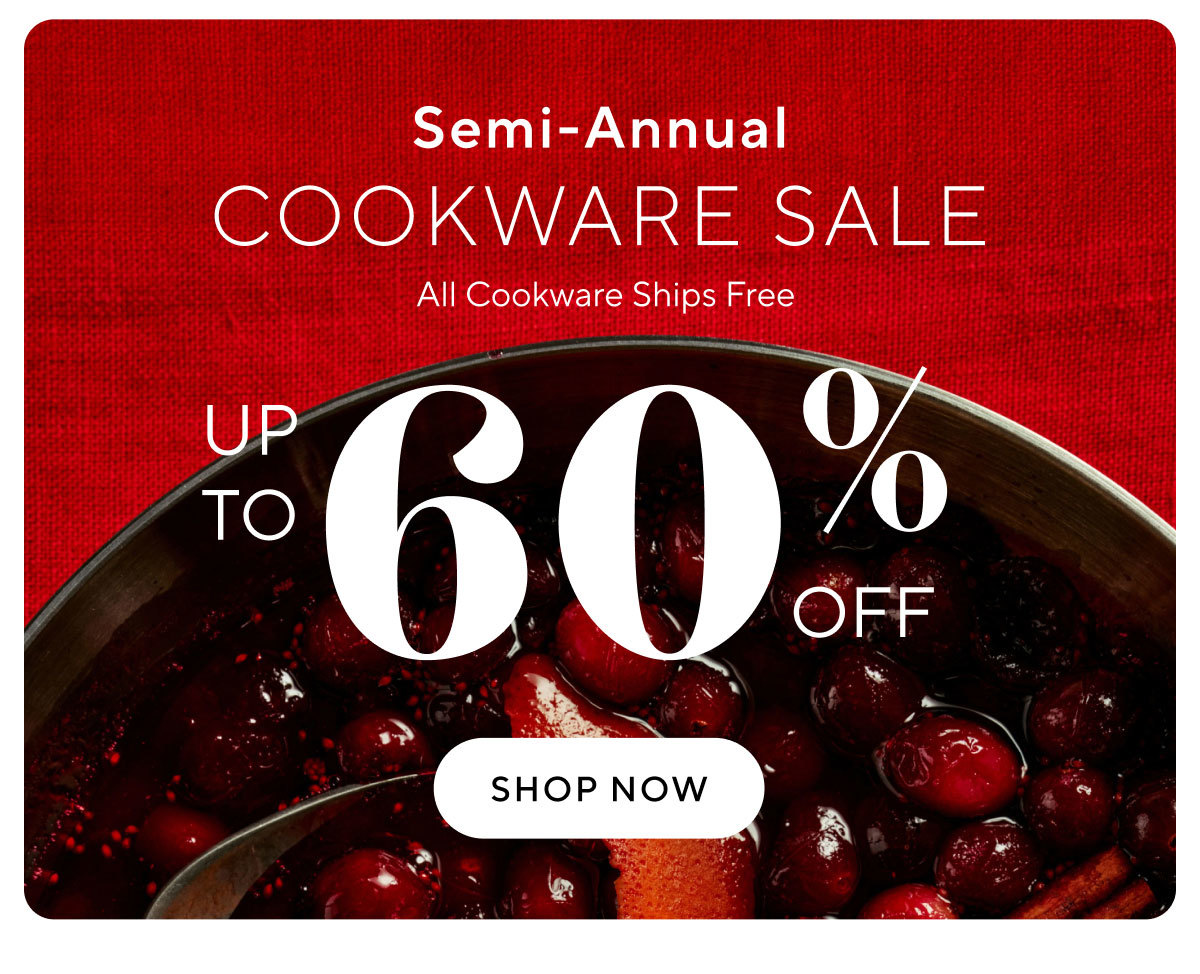 Semi-Annual Cookware Sale