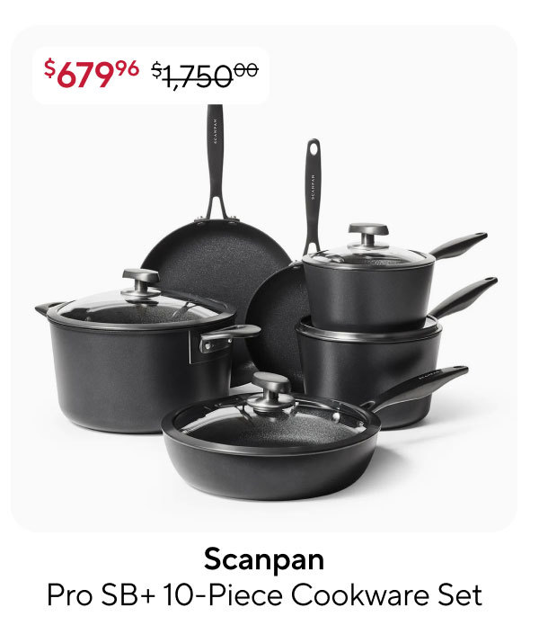 Scanpan Pro SB+ 10-Piece Cookware Set